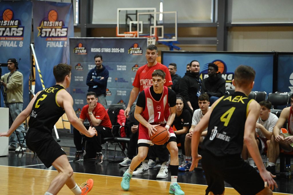 Final-8 Rising Stars: Ολυμπιακός-ΑΕΚ 77-66