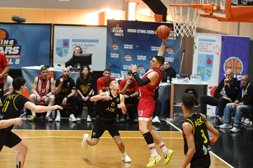 Final-8 Rising Stars: Ολυμπιακός-ΑΕΚ 77-66