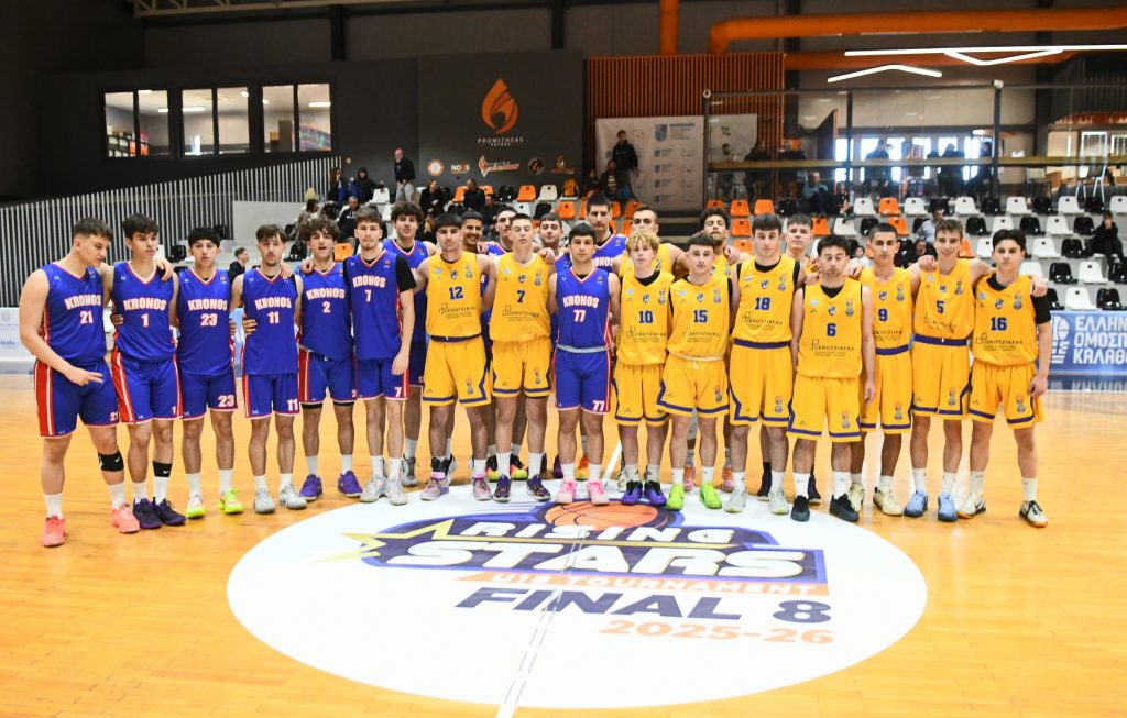 Final-8 Rising Stars: Κρόνος Αγ. Δημητρίου-ΚΑΟΧ Ευρώπη 87 67-82