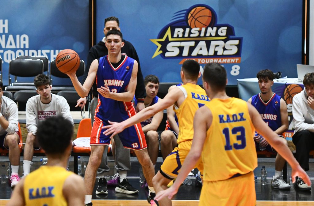 Final-8 Rising Stars: Κρόνος Αγ. Δημητρίου-ΚΑΟΧ Ευρώπη 87 67-82